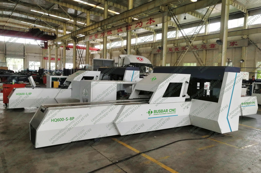 HQ600-S-8P CNC станок для пробивки медных шин