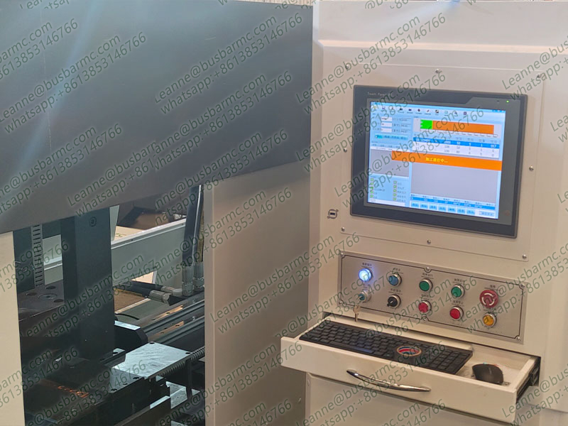 HQ600-S-8P CNC станок для пробивки медных шин