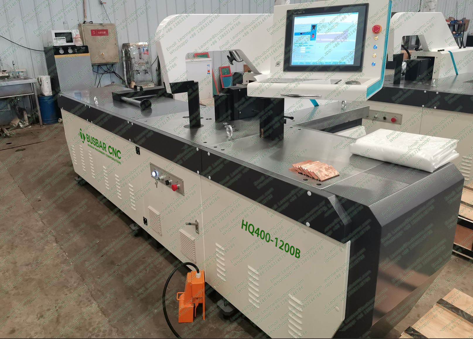 HQ400-1200B CNC шиногиб для медных шин