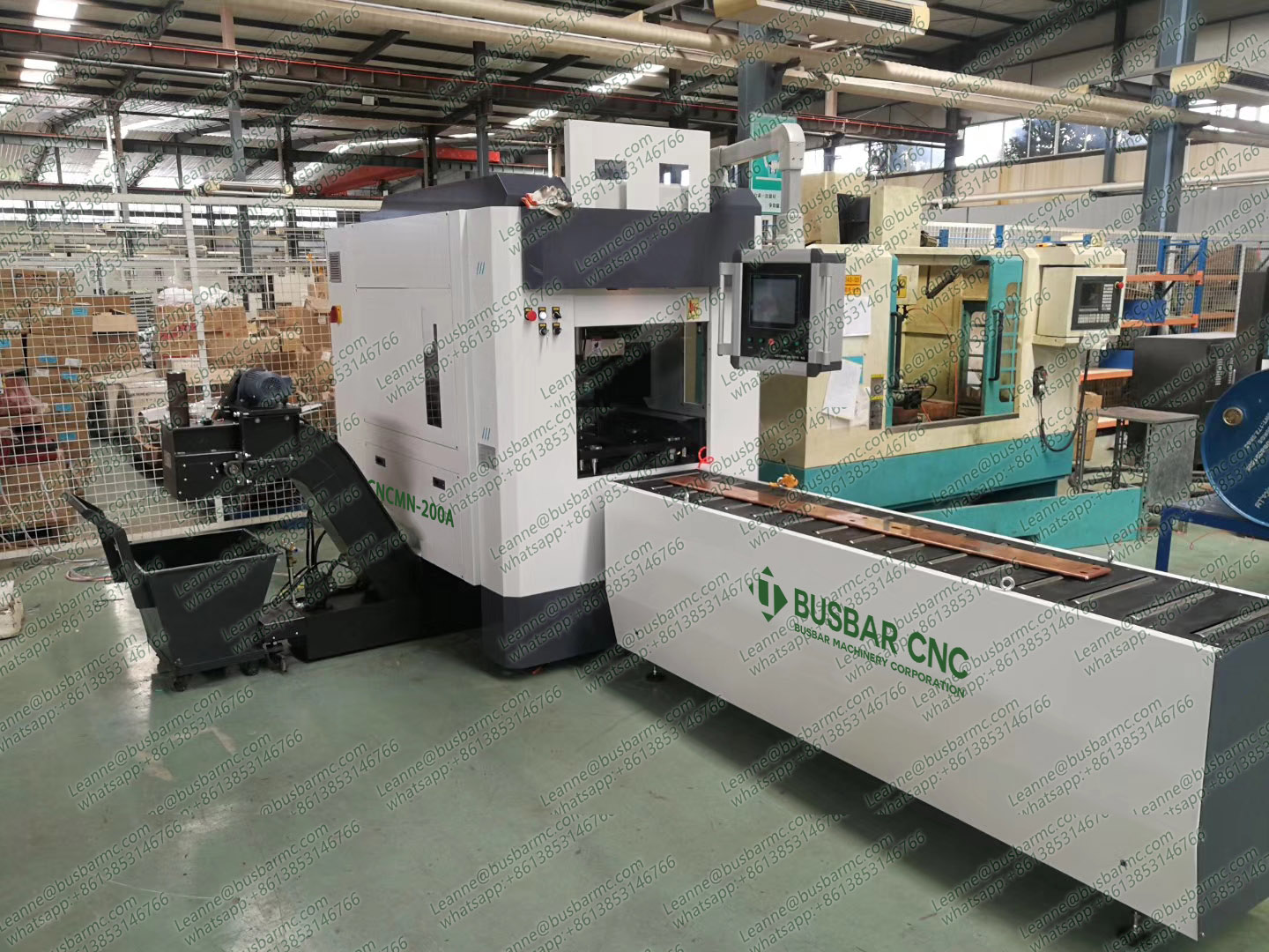 CNCMN-200A CNC фрезерный станок для медных шин