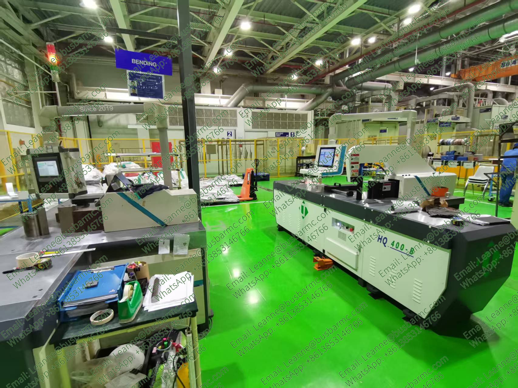 HQ400-1200B CNC станок для гибки медных шин